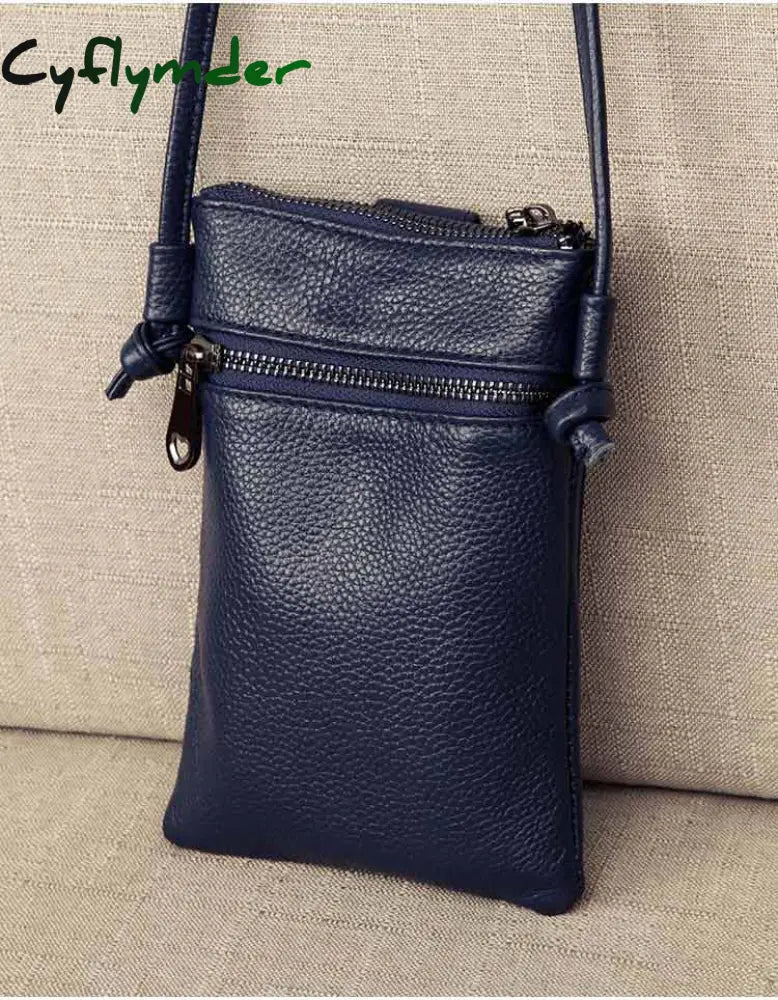 Cyflymder New Arrival Women Shoulder Bag Genuine Leather Softness Small Crossbody Bags For Woman