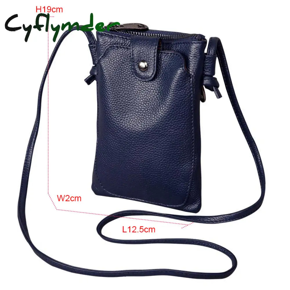 Cyflymder New Arrival Women Shoulder Bag Genuine Leather Softness Small Crossbody Bags For Woman