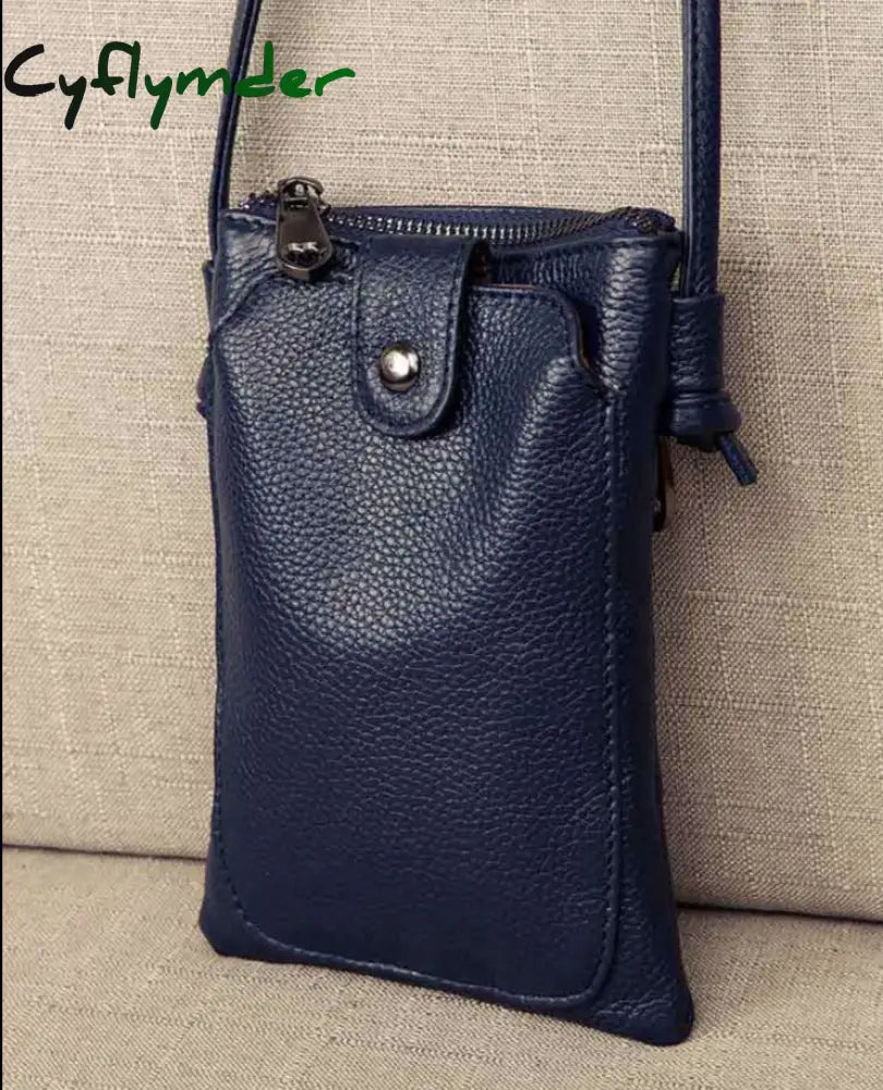 Cyflymder New Arrival Women Shoulder Bag Genuine Leather Softness Small Crossbody Bags For Woman