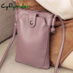 Cyflymder New Arrival Women Shoulder Bag Genuine Leather Softness Small Crossbody Bags For Woman