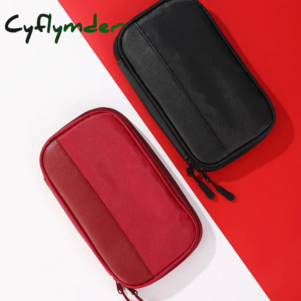 Cyflymder New Boys Large Capacity Oxford Multifunctional Pencil Bag Durable Case Multi-Layer