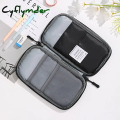 Cyflymder New Boys Large Capacity Oxford Multifunctional Pencil Bag Durable Case Multi-Layer