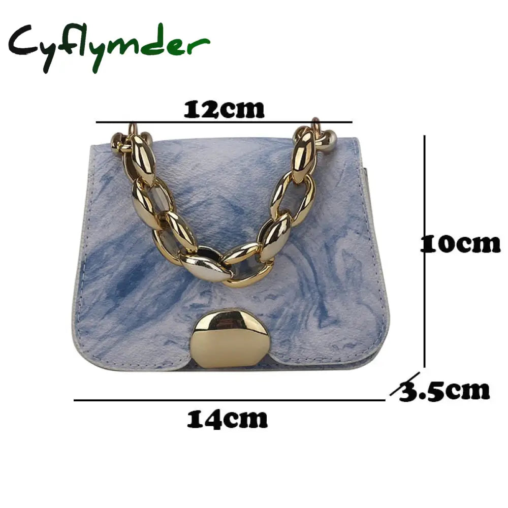 Cyflymder New British Fashion Simple Small Square Bag Women’s Designer Handbag High-Quality Pu