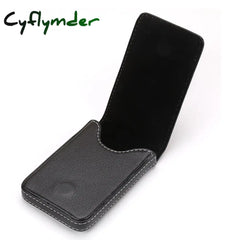 Cyflymder New Business Card Holder Men’s Id Holders Magnetic Attractive Case Box Mini Wallet Male