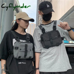 Cyflymder New Chest Rig Hip-Hop Men Bag Casual Function Outdoor Style Small Tactical Vest Bags