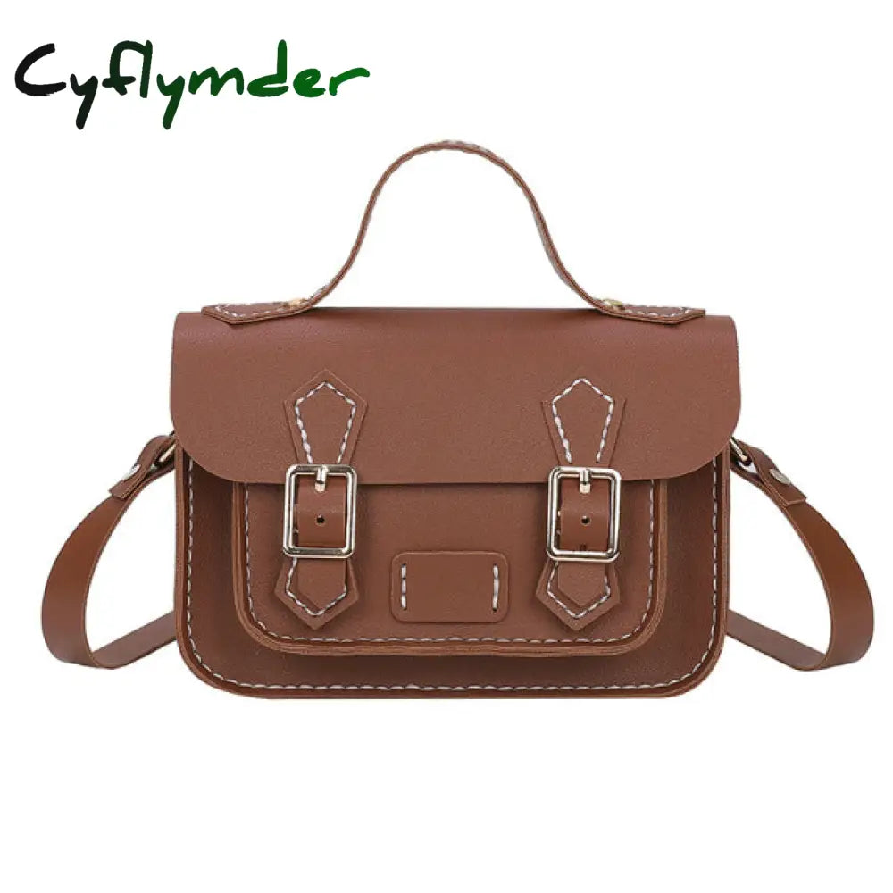 Cyflymder New Diy Handmade Bag Cambridge Style Hand Stitching With Sewing Tools Handel Shoulder