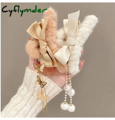 Cyflymder New Elegant Claw Clips Temperament Grab Butterfly Metal Hair Accessories Headdress