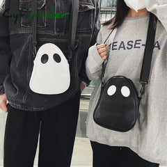 Cyflymder New European And American Fashion Funny Personality Cute Demon Ghost Contrast Stitching