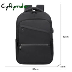 Cyflymder New Fashion Backpack Oxford Cloth Waterproof Multifunctional Handbag Large Capacity