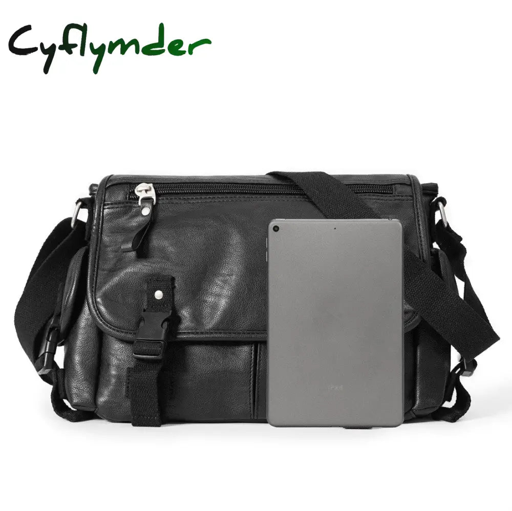 Cyflymder New Fashion Men’s Messenger Bag Large Capacity Crossbody Bags Men Classic Retro