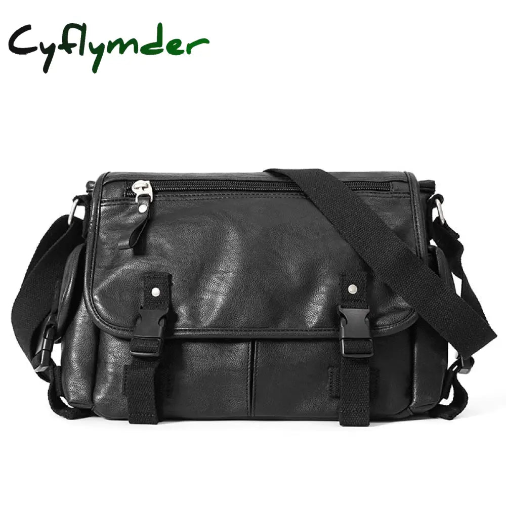 Cyflymder New Fashion Men’s Messenger Bag Large Capacity Crossbody Bags Men Classic Retro
