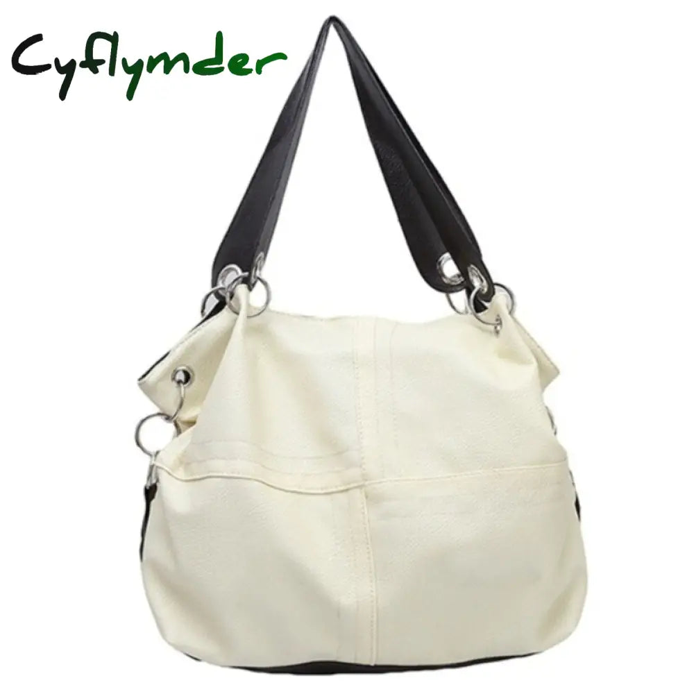 Cyflymder New Fashion Woman Luxury Handbag Large Capacity Composite Bag Ladies Leather Shoulder