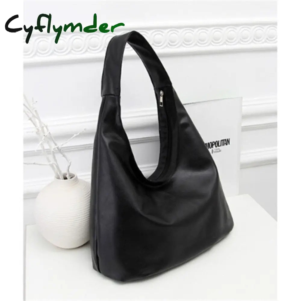 Cyflymder New Fashion Woman Luxury Handbag Large Capacity Composite Bag Ladies Leather Shoulder