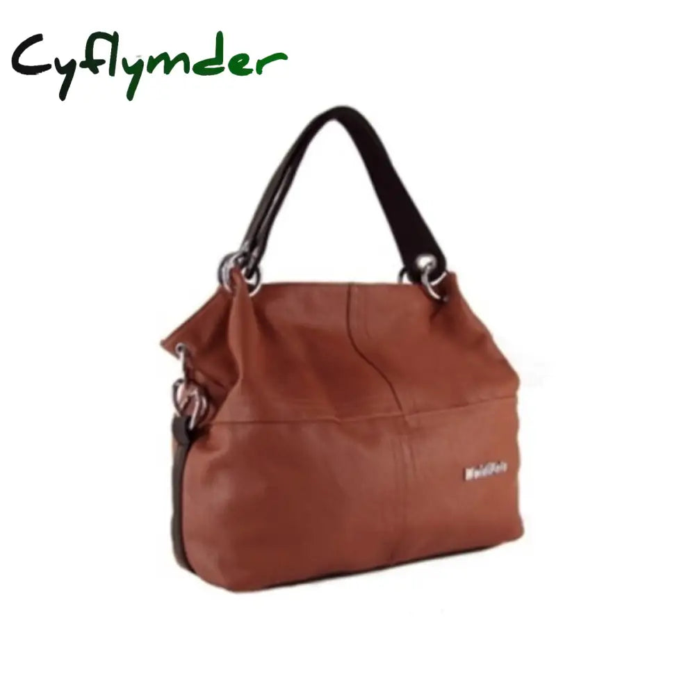 Cyflymder New Fashion Woman Luxury Handbag Large Capacity Composite Bag Ladies Leather Shoulder