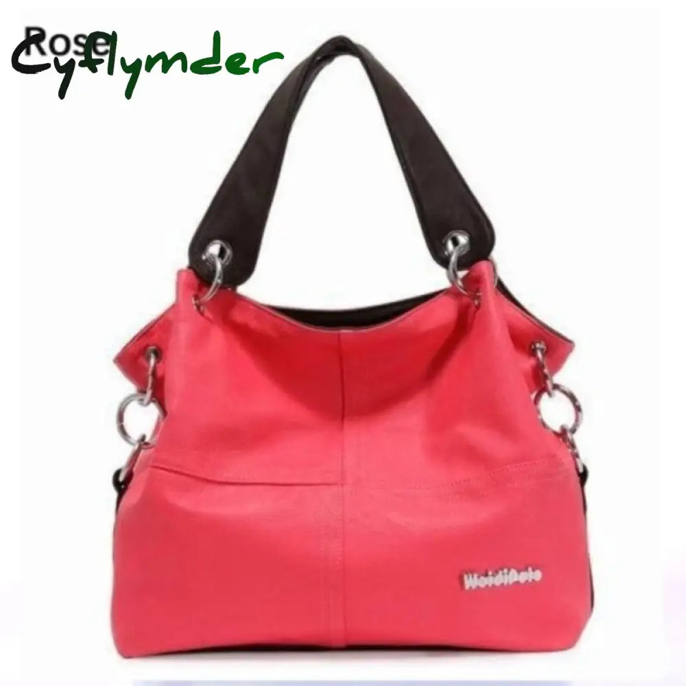 Cyflymder New Fashion Woman Luxury Handbag Large Capacity Composite Bag Ladies Leather Shoulder