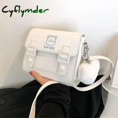 Cyflymder New Fashion Women Bag Cute Crossbody For Girl Shoulder Letter Messenger Bag Harajuku