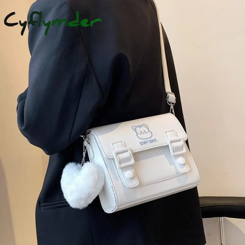 Cyflymder New Fashion Women Bag Cute Crossbody For Girl Shoulder Letter Messenger Bag Harajuku