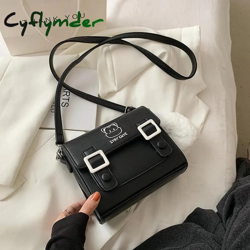 Cyflymder New Fashion Women Bag Cute Crossbody For Girl Shoulder Letter Messenger Bag Harajuku