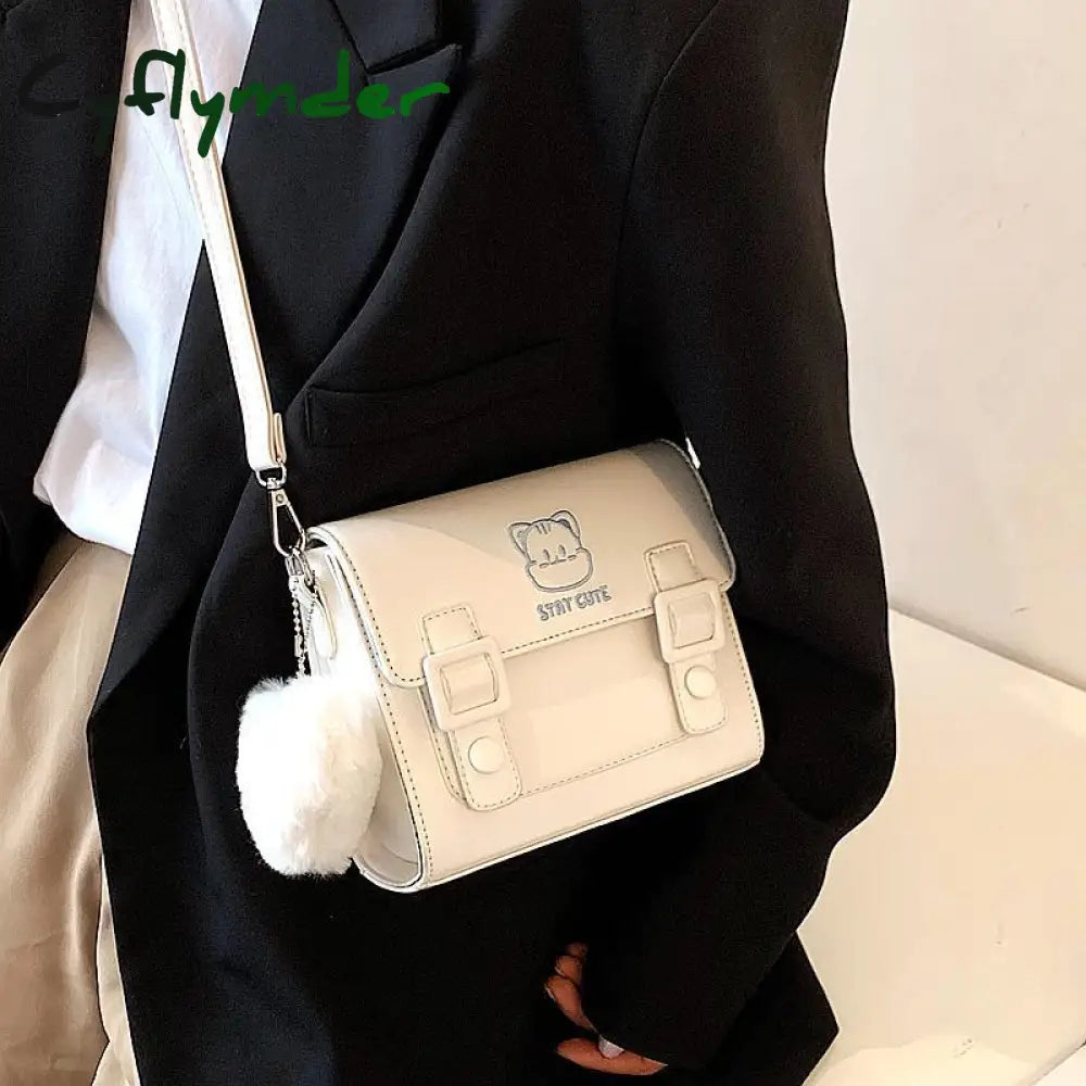 Cyflymder New Fashion Women Bag Cute Crossbody For Girl Shoulder Letter Messenger Bag Harajuku