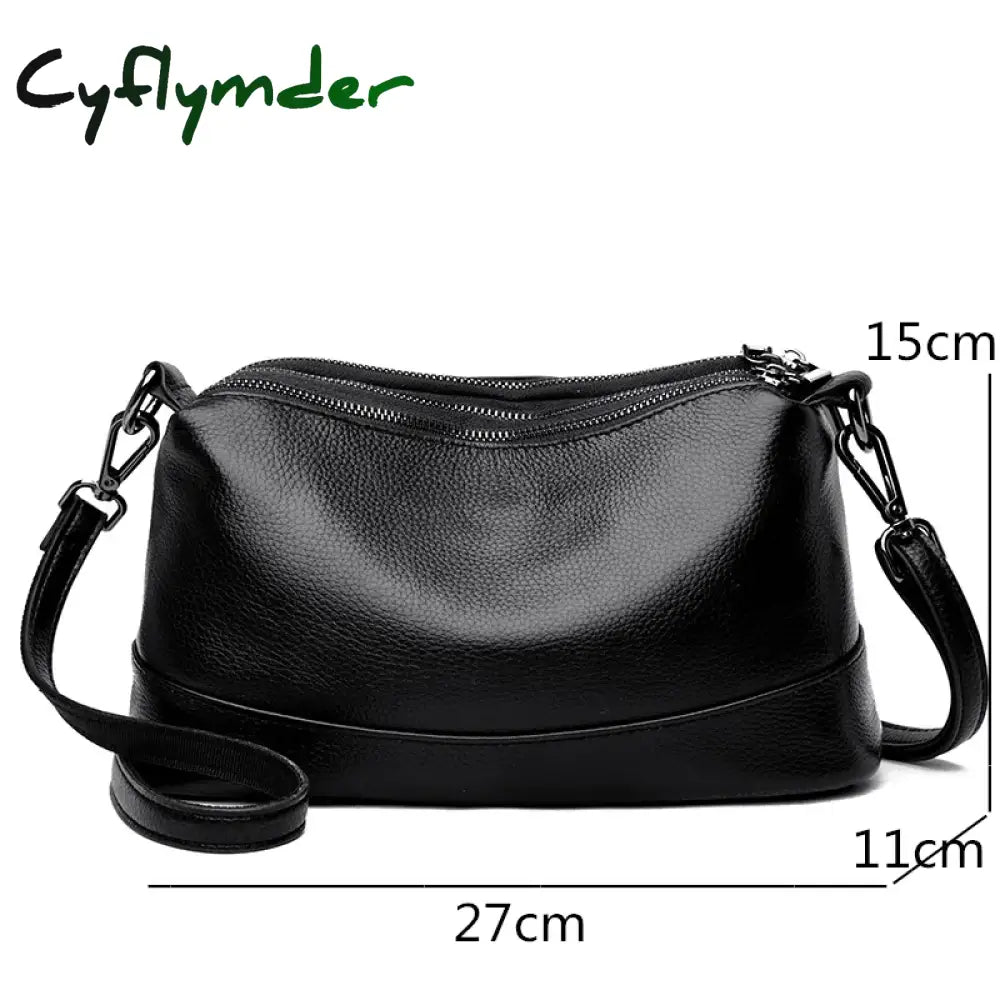 Cyflymder New Fashion Women Genuine Leather Handbags Women’s bags Designer Female Shoulder Bags Luxury Brand Cowhide