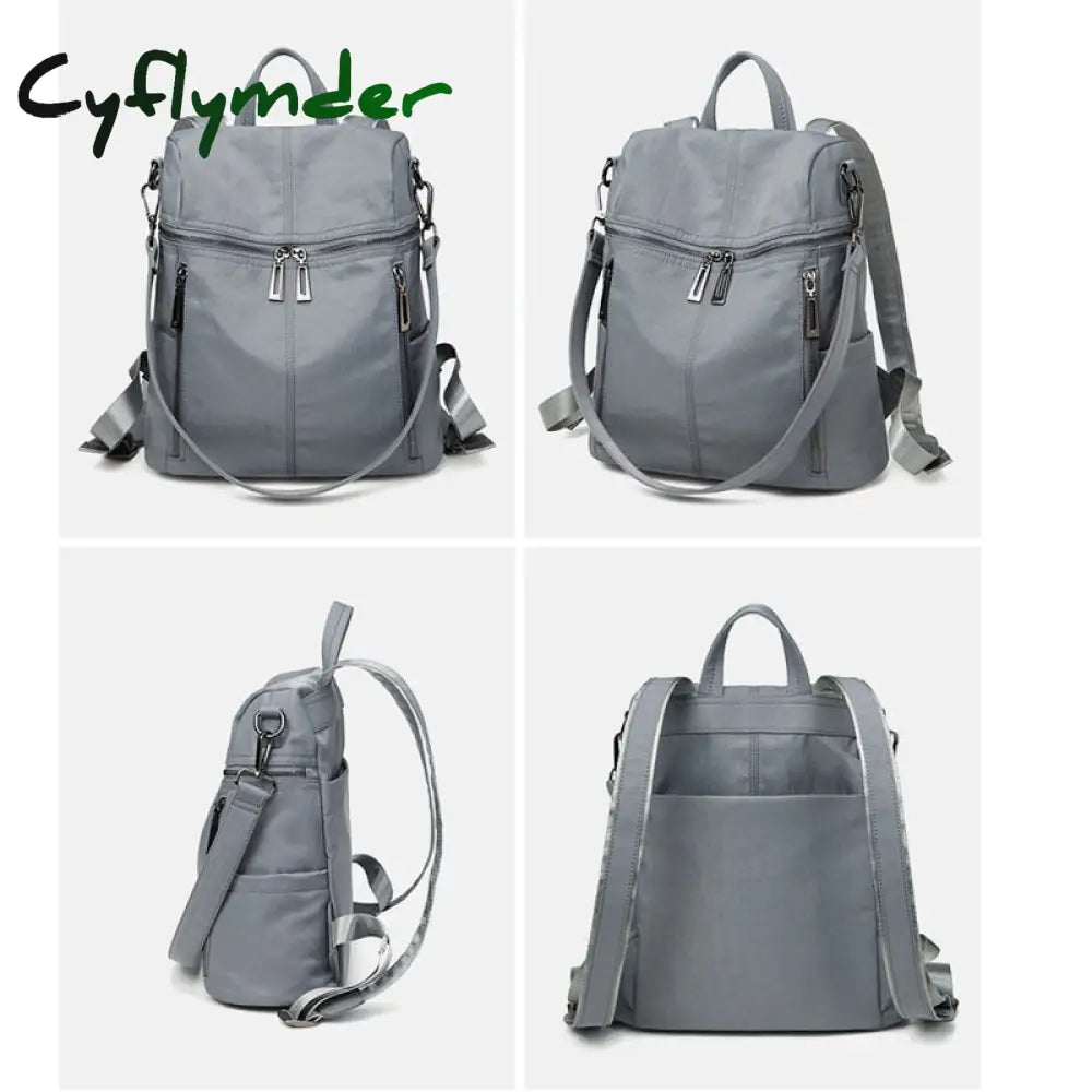 Cyflymder New Hot Sale High Quality Backpack Women Shoulder Bags Multifunction Travel School For