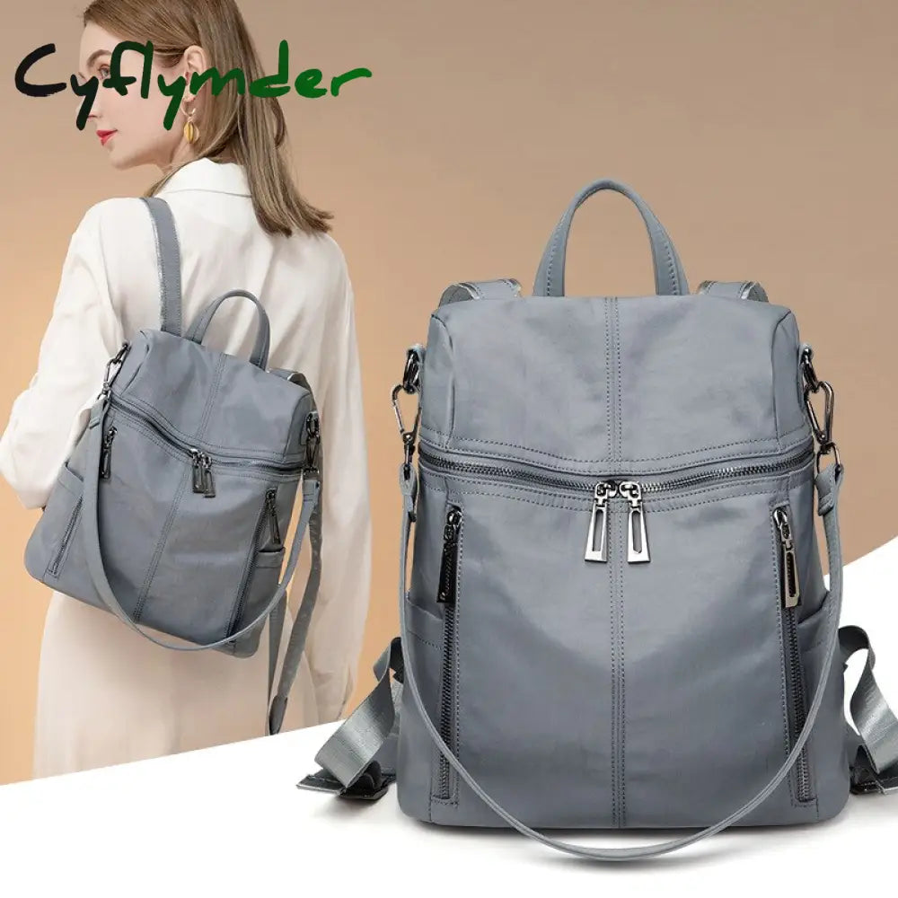 Cyflymder New Hot Sale High Quality Backpack Women Shoulder Bags Multifunction Travel School For