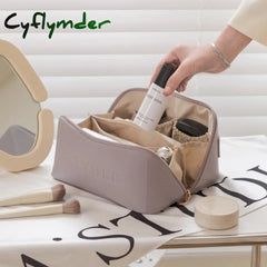 Cyflymder New Ins Large-Capacity Portable Girl Makeup Bag Women Cosmetic Toiletries Organizer