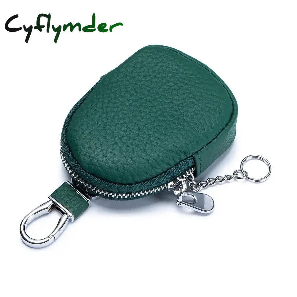 Cyflymder New Leather Coin Purse Small Women Change Wallet Personalize Mini Key Ring Pouch earphone Storage Bag girls