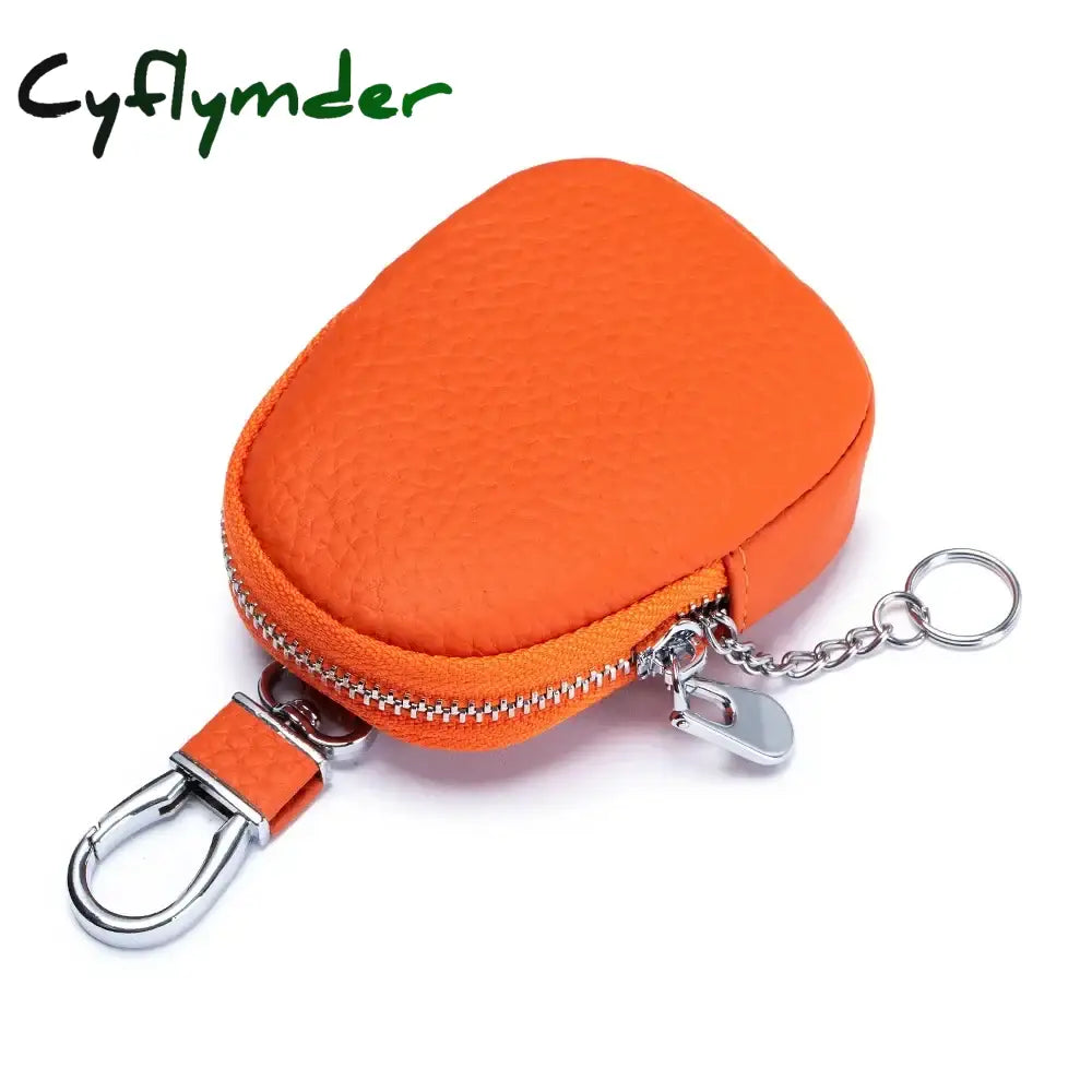 Cyflymder New Leather Coin Purse Small Women Change Wallet Personalize Mini Key Ring Pouch earphone Storage Bag girls