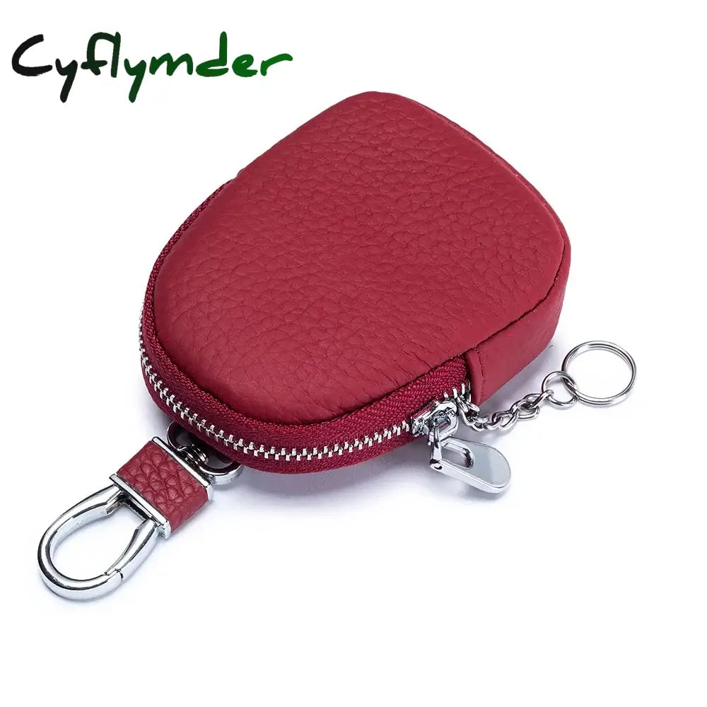 Cyflymder New Leather Coin Purse Small Women Change Wallet Personalize Mini Key Ring Pouch earphone Storage Bag girls