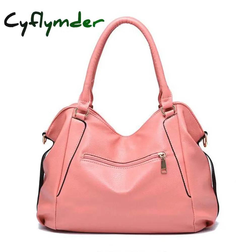 Cyflymder New Luxury Handbags Women Shoulder Bag Casual Large Tote Bags Hobo Soft Leather Ladies’