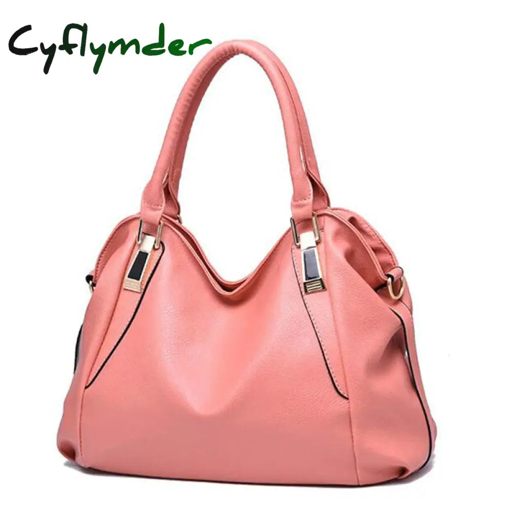 Cyflymder New Luxury Handbags Women Shoulder Bag Casual Large Tote Bags Hobo Soft Leather Ladies’