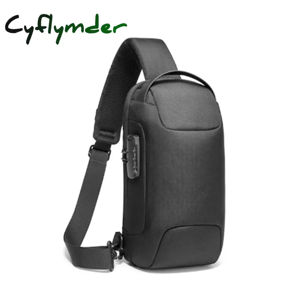 Cyflymder New Men Anti Theft Waterproof Backpack Laptop Organizer 15.6 Inch Daily Work Business