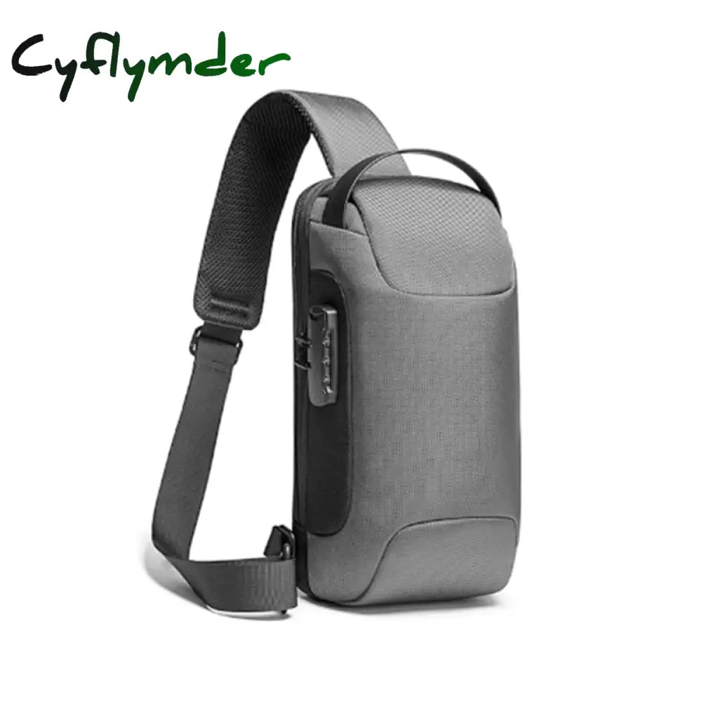 Cyflymder New Men Anti Theft Waterproof Backpack Laptop Organizer 15.6 Inch Daily Work Business