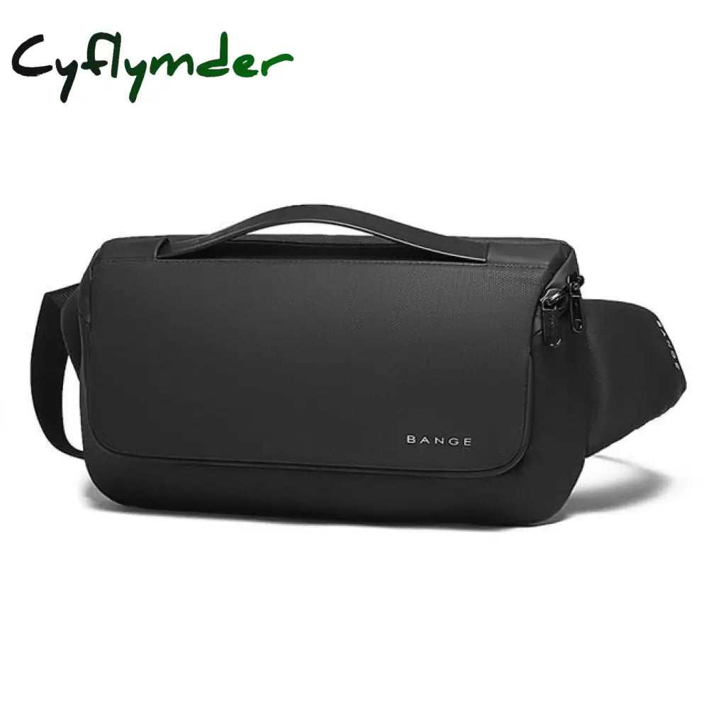 Cyflymder New Men Anti Theft Waterproof Toiletry Wash Bag Travel High Quality Men Black