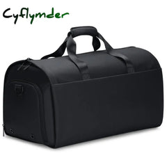 Cyflymder New Men Multi-Function Large Capacity Travel Bag Suit Luggage 17 Inch Laptop Waterproof