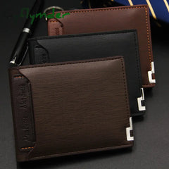 Cyflymder New Men’s Wallet Leather Bifold Slim Fashion Credit Card/Id Holders And Inserts Coin