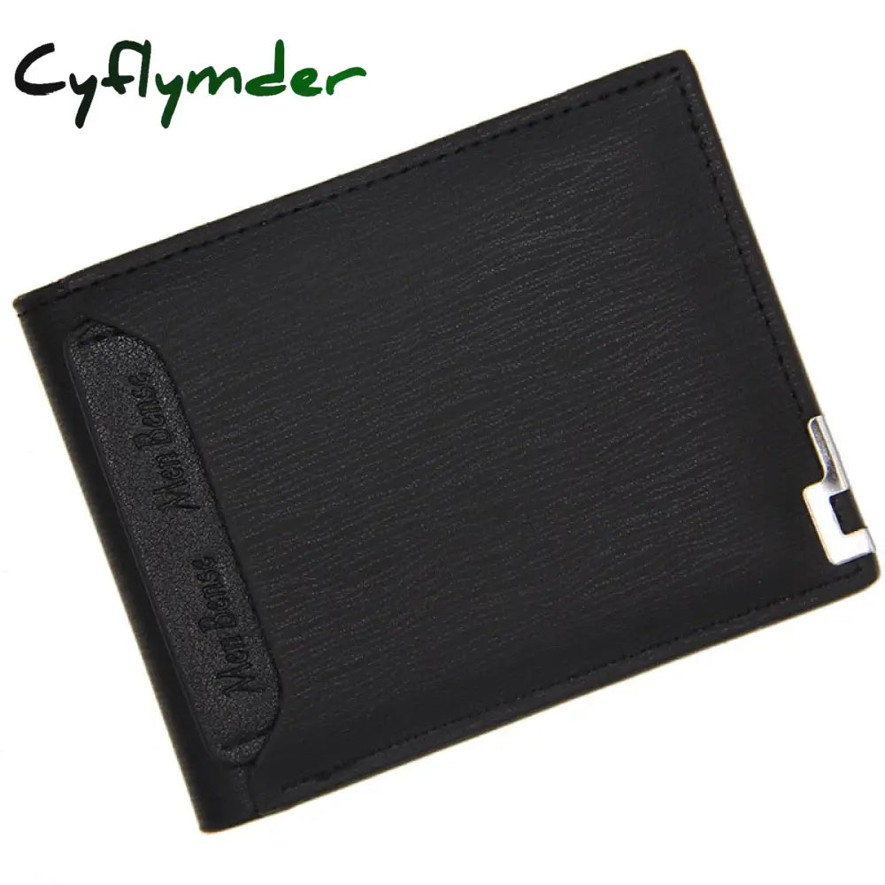 Cyflymder New Men’s Wallet Leather Bifold Slim Fashion Credit Card/Id Holders And Inserts Coin