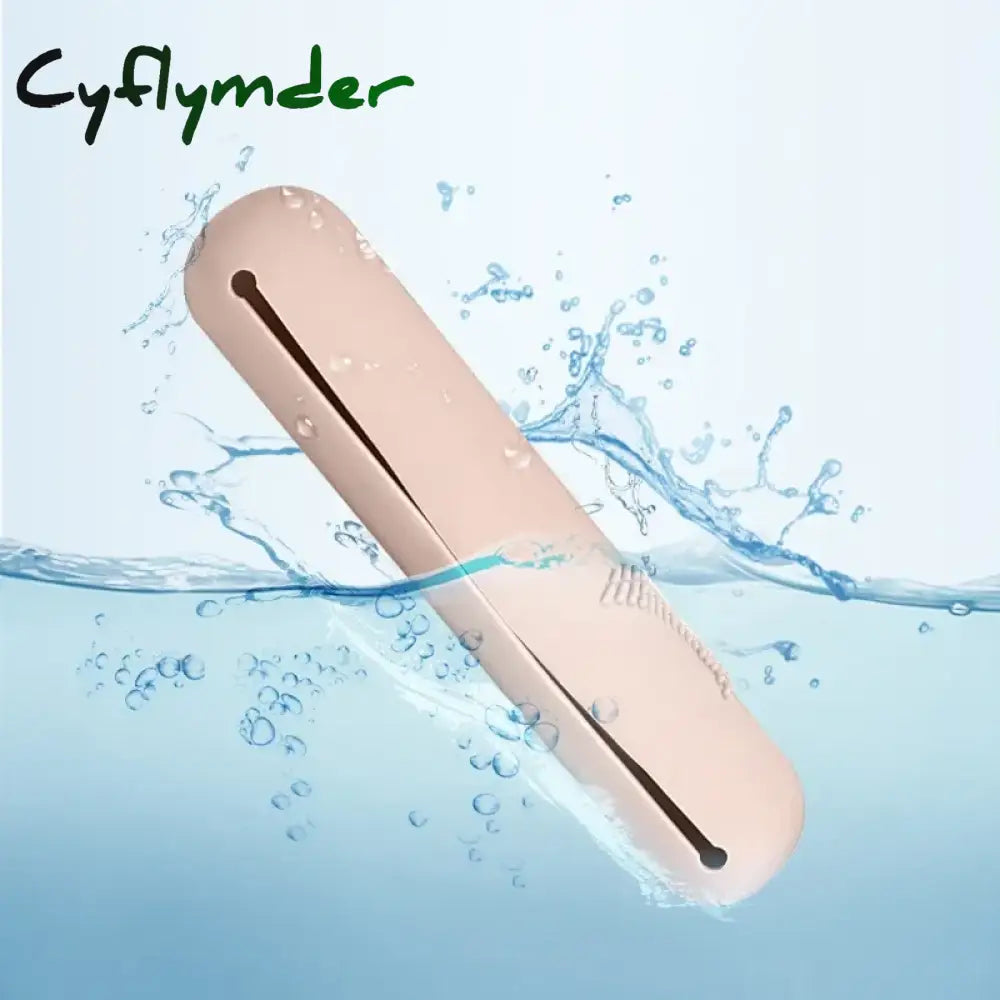 Cyflymder New Silicone Makeup Brush Travel Case Waterproof Holder For All Brushes Magnetic Buckle