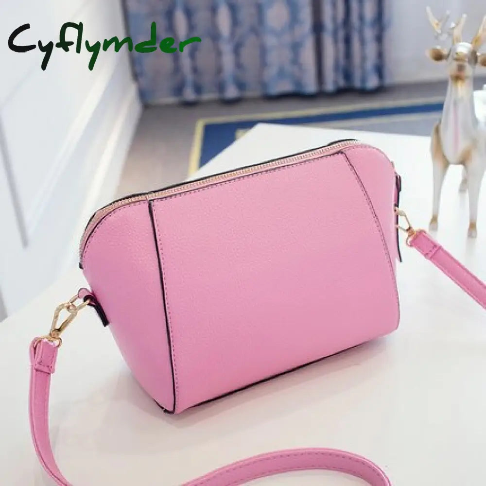 Cyflymder New Summer Style Women Shell Bags Fashion Pu Female Shoulder Bag Girls Party Messenger