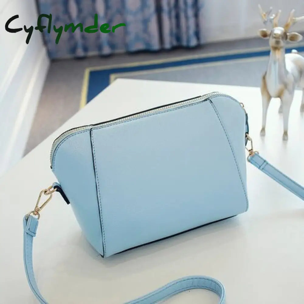 Cyflymder New Summer Style Women Shell Bags Fashion Pu Female Shoulder Bag Girls Party Messenger