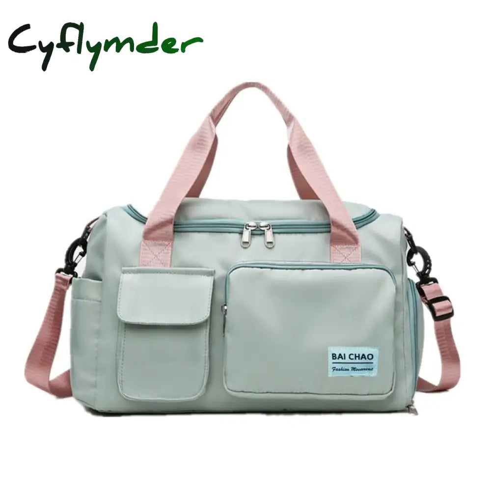 Cyflymder New Travel Bag Hand Luggage Duffle Waterproof Sports Bags Fitness Yoga Gym Large Capacity