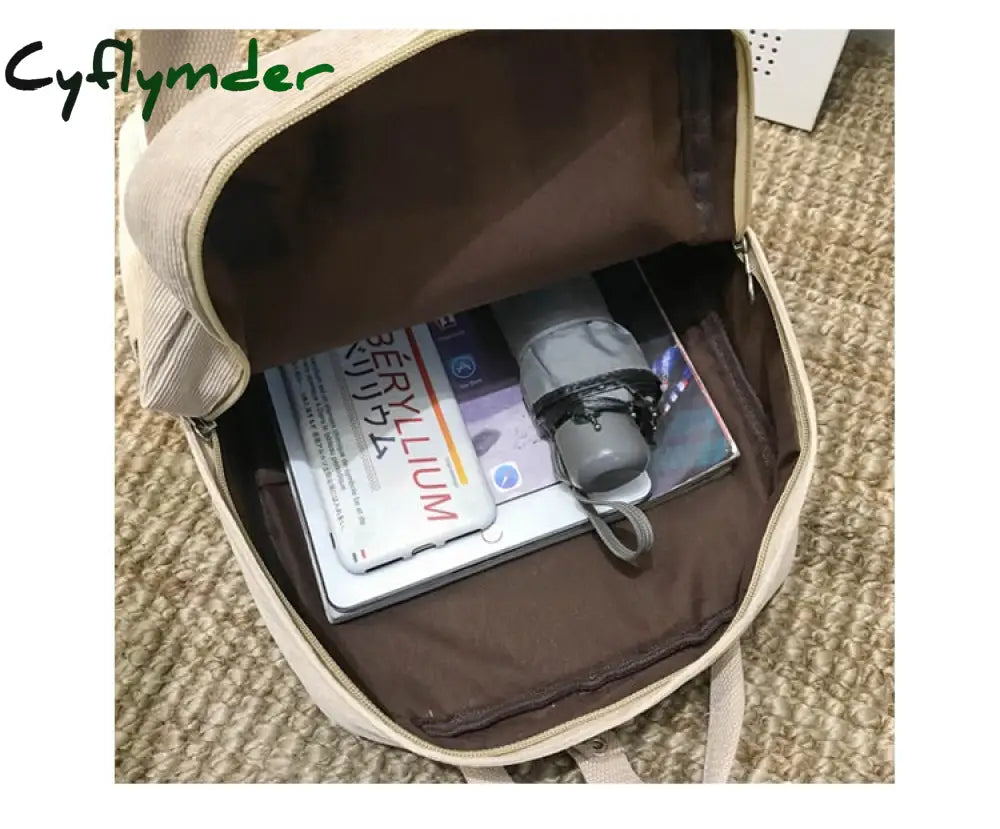 Cyflymder New Trend Backpack Fashion Women College Female School Bagpack Harajuku Travel Shoulder