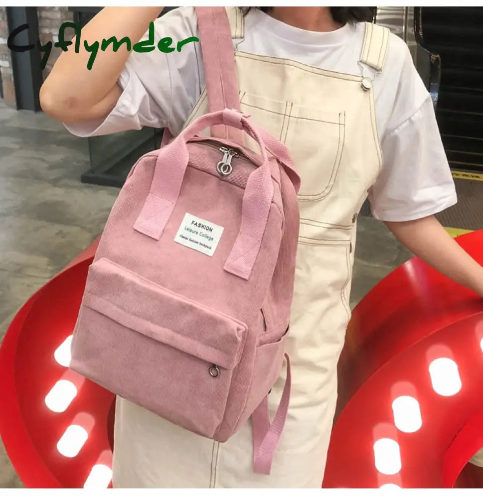 Cyflymder New Trend Backpack Fashion Women College Female School Bagpack Harajuku Travel Shoulder