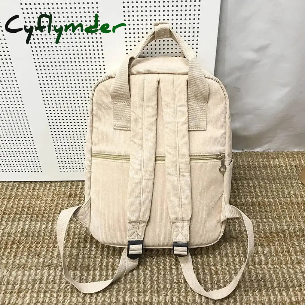Cyflymder New Trend Female Backpack Fashion Women College School Bag Harajuku Travel Shoulder Bags