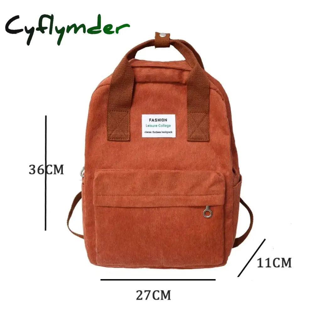 Cyflymder New Trend Female Backpack Fashion Women College School Bag Harajuku Travel Shoulder Bags