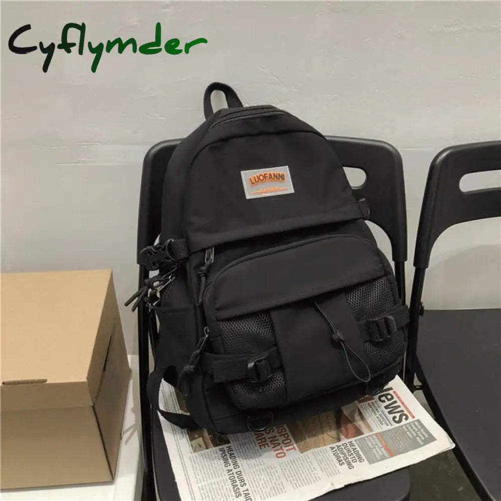 Cyflymder New Waterproof Nylon Women Backpack Female High Quality Schoolbag For Teenage Girl Travel