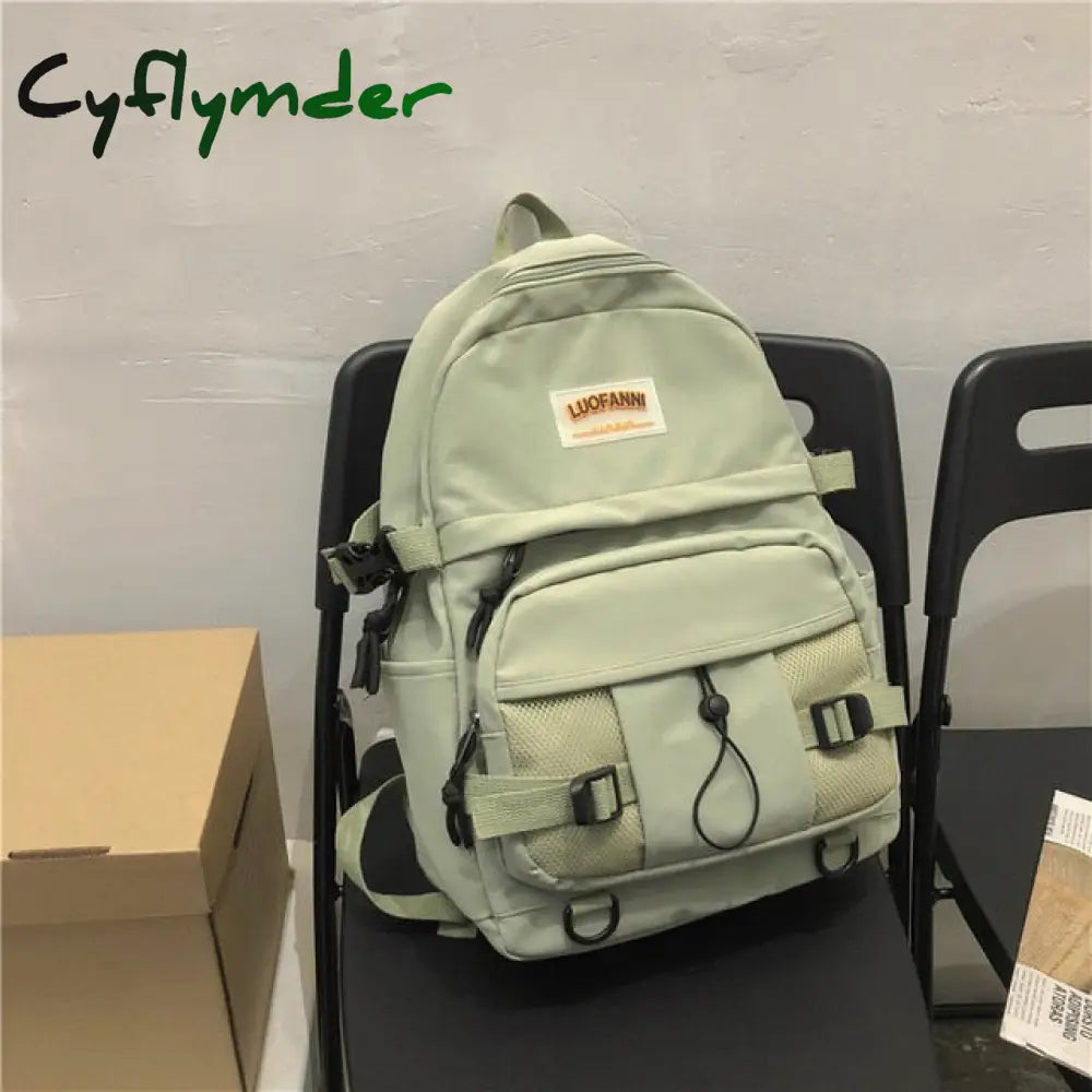 Cyflymder New Waterproof Nylon Women Backpack Female High Quality Schoolbag For Teenage Girl Travel