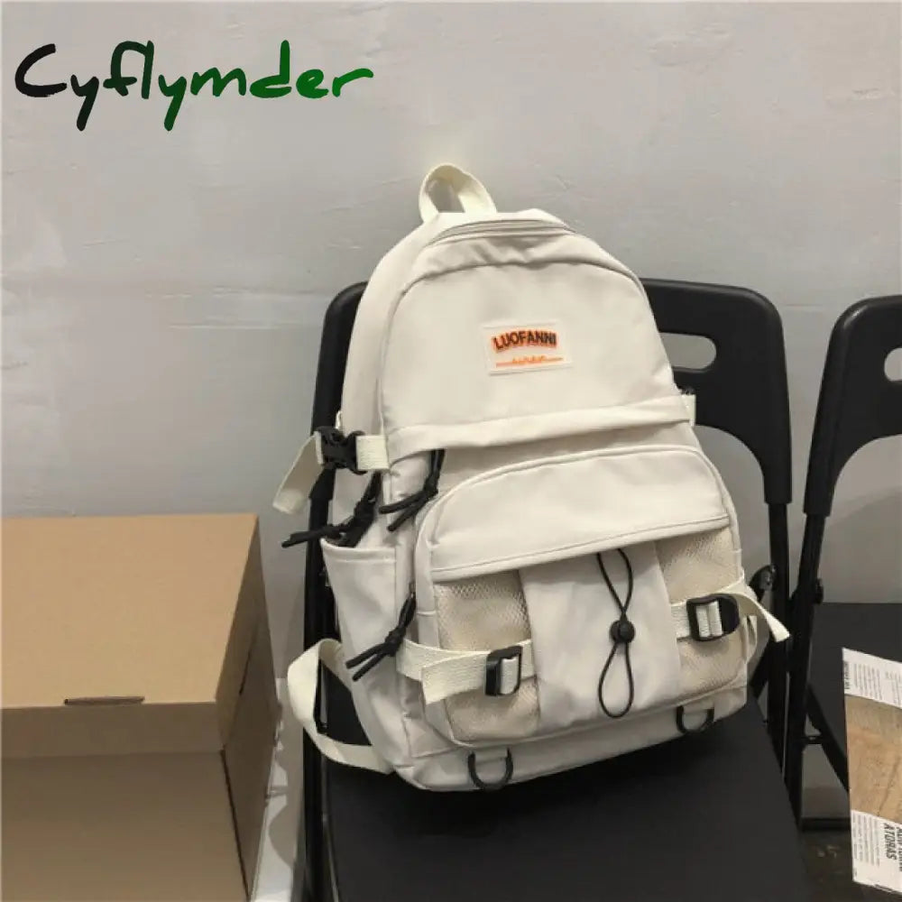 Cyflymder New Waterproof Nylon Women Backpack Female High Quality Schoolbag For Teenage Girl Travel