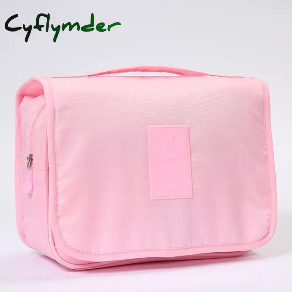 Cyflymder New Waterproof Packing Cubes Travel Large Capacity Storage Bag Portable Hook Wash